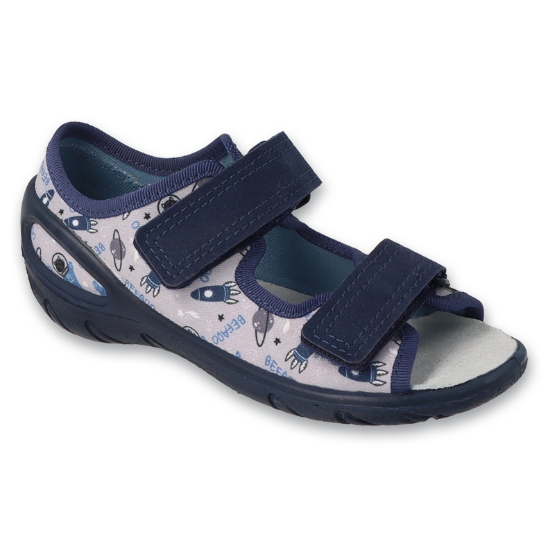 Befado chaussures pour enfants pu 064X002 bleu Befado chaussures pour enfants pu 064X002 bleu