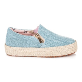 Kylie Espadrilles Enfants bleu