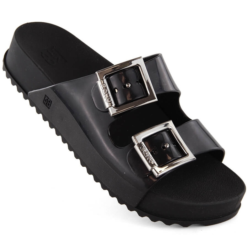 Chaussons confortables pour femmes, parfumés, élastiques, en caoutchouc, noirs, Zaxy HH285157 le noir Chaussons confortables pour femmes, parfumés, élastiques, en caoutchouc, noirs, Zaxy HH285157 le noir