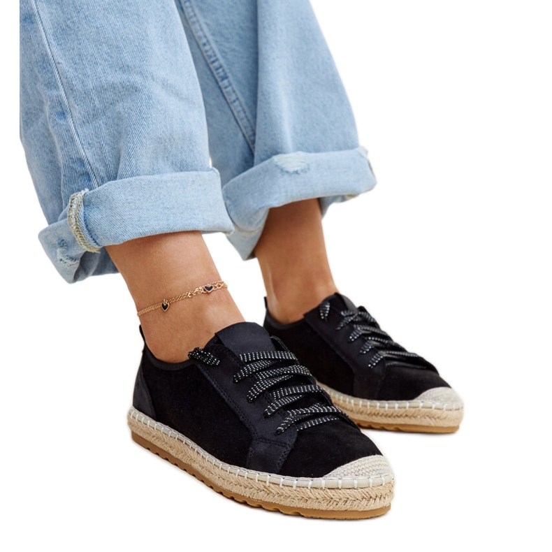 Espadrilles de sport Naila noires le noir