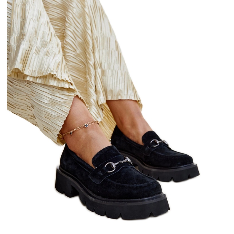 Mocassins Vinceza en cuir noir le noir Mocassins Vinceza en cuir noir le noir