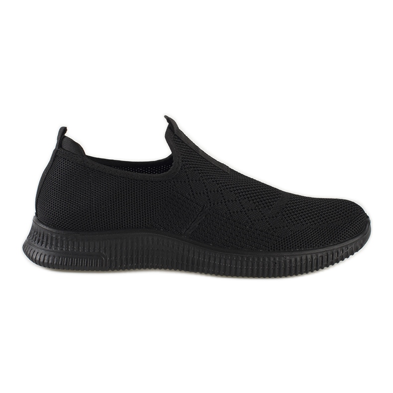 Chaussures de sport à enfiler pour femmes noires le noir