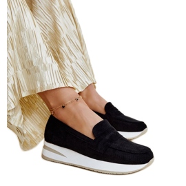 Chaussures Muna perforées noires