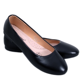 Ballerines avec semelle intérieure en cuir Tova Noir le noir