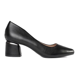 Talons hauts noirs le noir