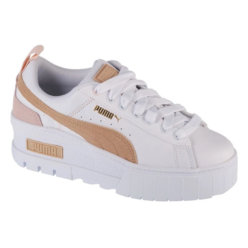 Chaussures Puma Mayze Wedge Pastel 388566 02 blanche Chaussures Puma Mayze Wedge Pastel 388566 02 blanche