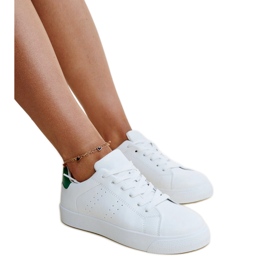 Baskets Akila blanches et vertes