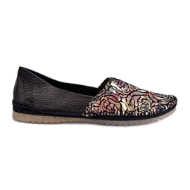 Ballerines En Cuir Femme Maciejka 1930B-01 Noir le noir