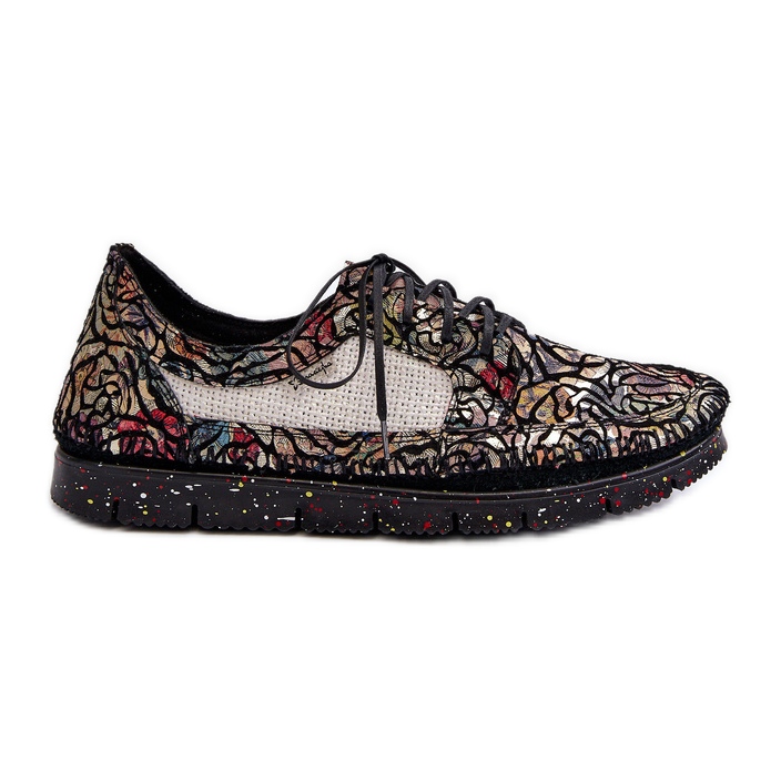 Chaussures Femme à Motifs Maciejka 06347-01 Noir le noir