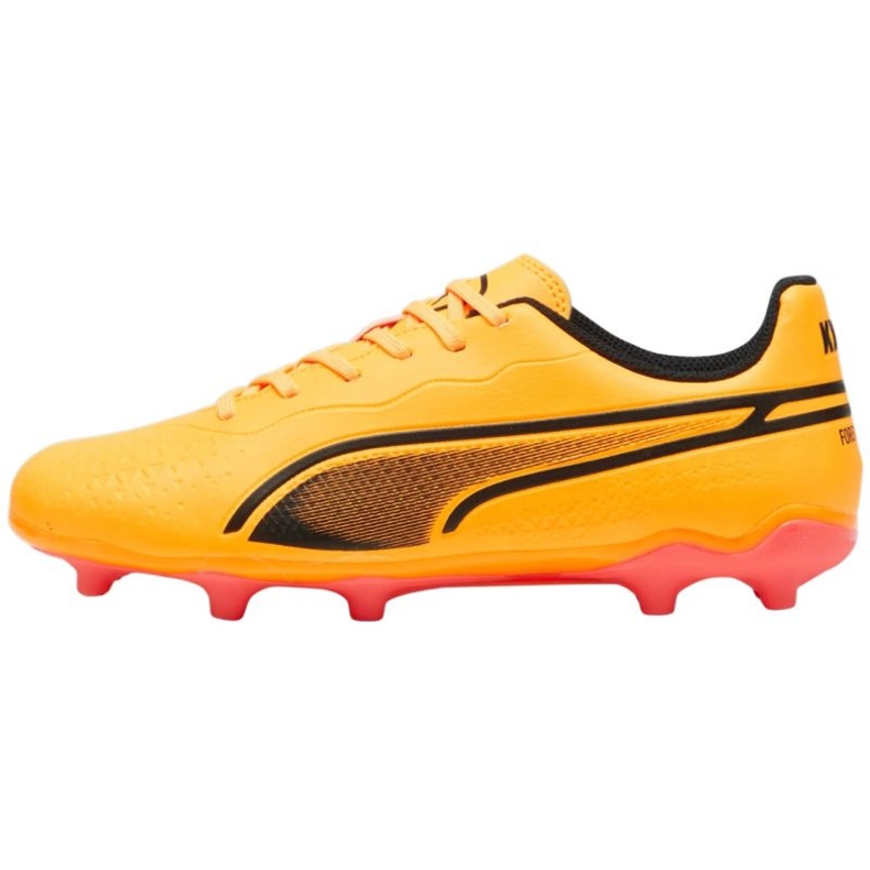 Chaussures de football Puma King Match FG/AG 107573 05 jaune Chaussures de football Puma King Match FG/AG 107573 05 jaune