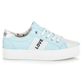 Kylie Baskets Love & Peace bleu Kylie Baskets Love & Peace bleu