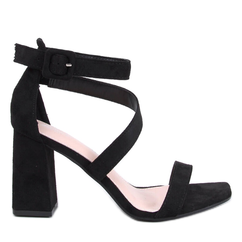 Savoy Sandales à talons hauts noires le noir