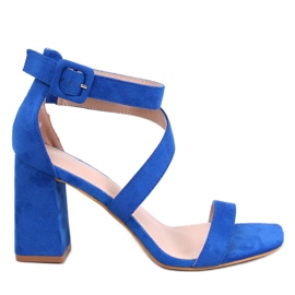 Sandales à talons hauts bleu Savoy Sandales à talons hauts bleu Savoy