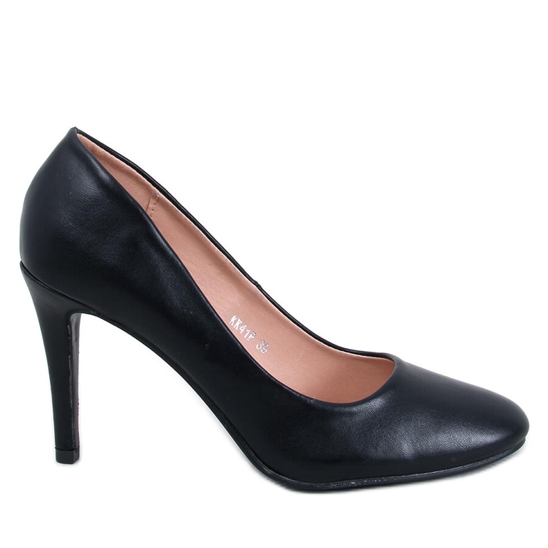 Linda Escarpins noirs à bout rond le noir