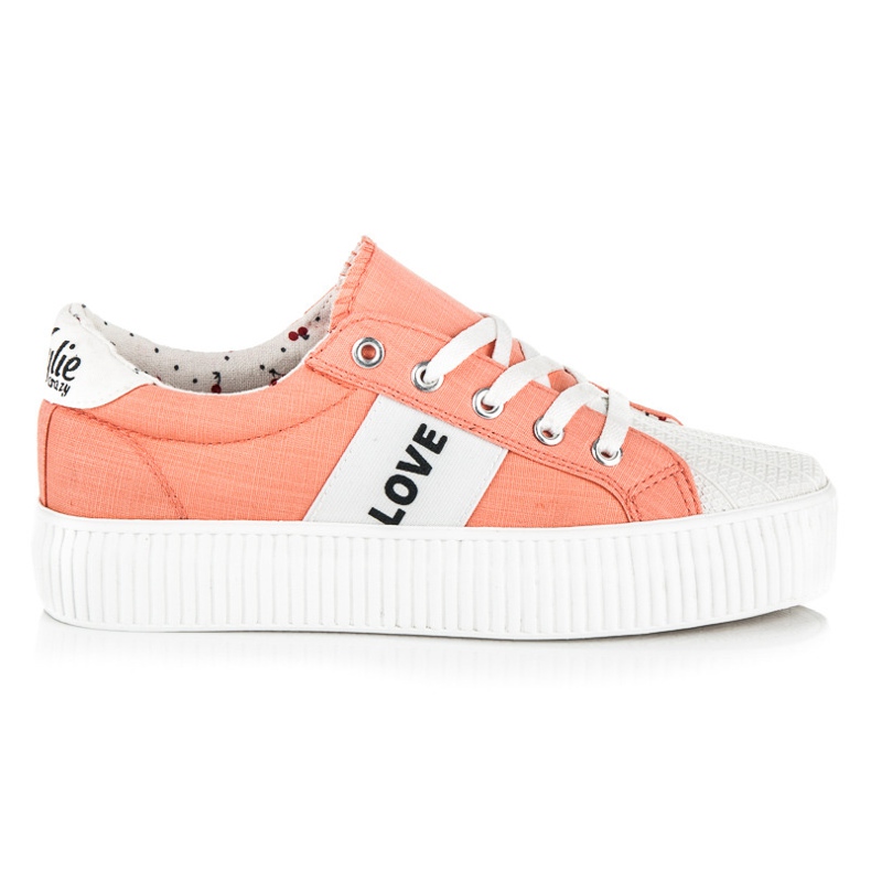 Kylie Baskets Love &amp; Peace orange