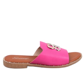 Tongs femme Lafite Fuchsia Pêche rose