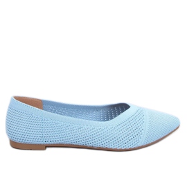 Ballerines ajourées amande Sotty Bleu