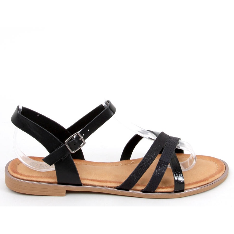 Sandales Celia noires pour femmes le noir Sandales Celia noires pour femmes le noir