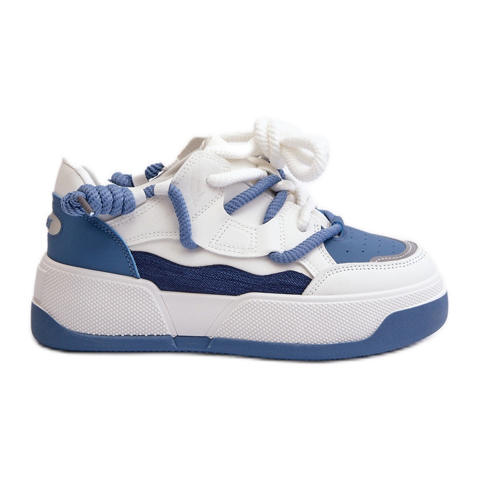 Baskets Plateforme Femme Bleu Moariella Baskets Plateforme Femme Bleu Moariella
