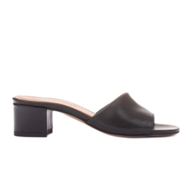 Marco Shoes Tongs Puerto Rey noir