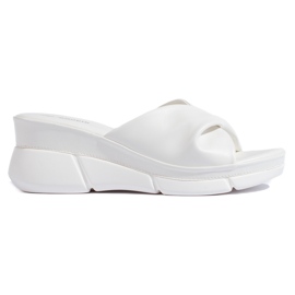 Sandales compensées femme blanches Sandales compensées femme blanches