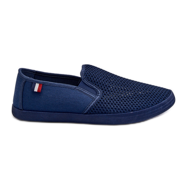Baskets Ajourées Homme Bleu Marine Koboru