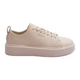 Baskets légères pour femmes Big Star NN274321 système de mousse à mémoire de forme Beige