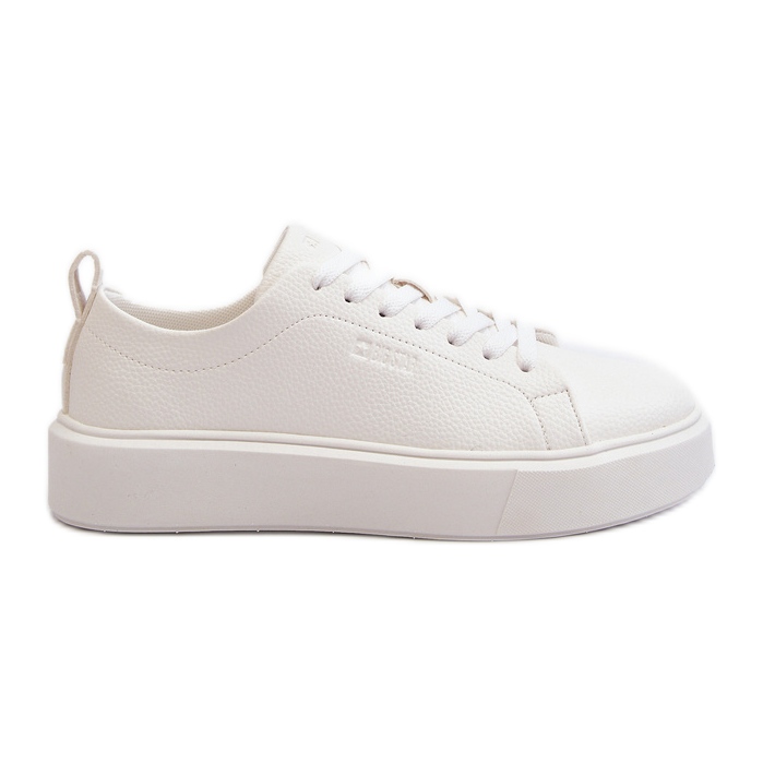 Baskets légères pour femmes Big Star NN274322 système de mousse à mémoire de forme blanc blanche
