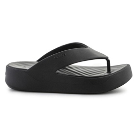 Crocs Getaway Platform Flip Noir 209410-001 tongs le noir