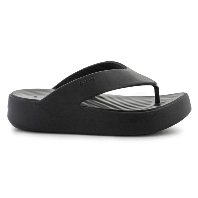 Crocs Getaway Platform Flip Noir 209410-001 tongs le noir