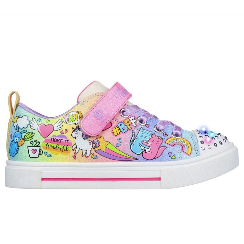 Skechers Bff Magic 314786L chaussures Mlt blanche