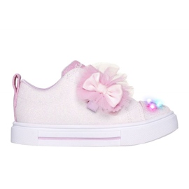 Skechers Glitter Gems 314778N Wpk chaussures blanc