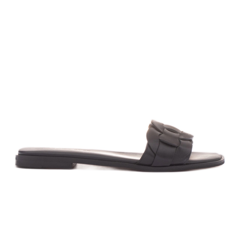 Marco Shoes Tongs Avilla le noir