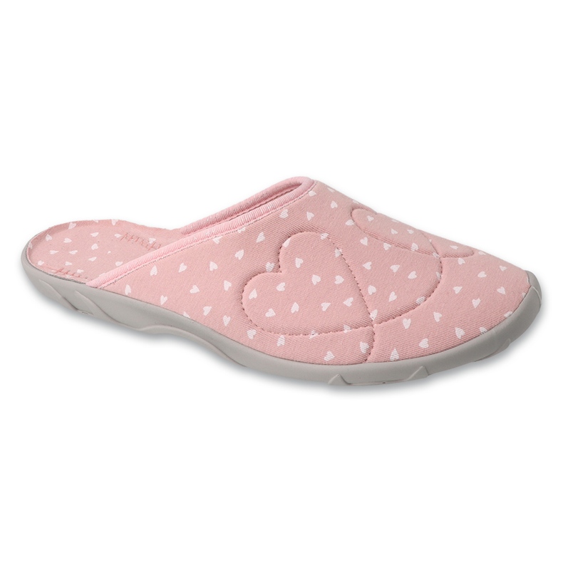 Befado chaussons femme 235D196 coeurs roses