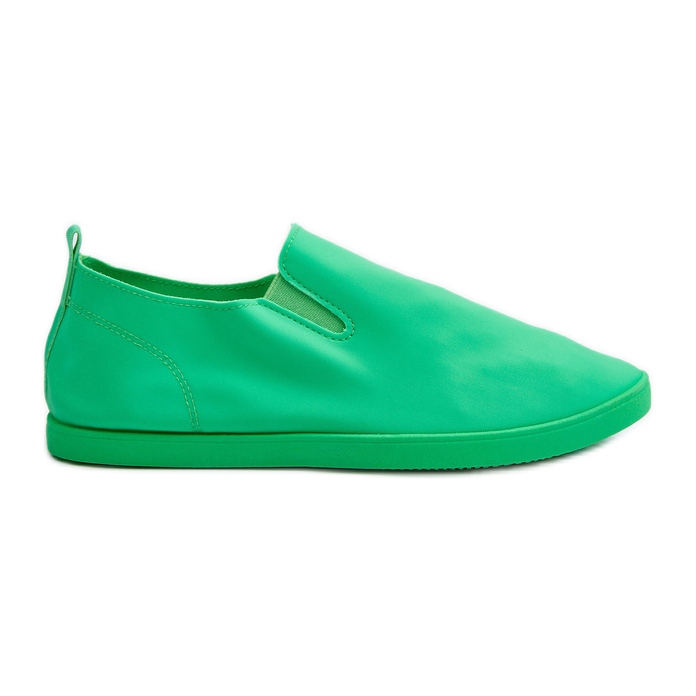 Baskets Slip-On Femme Vert Lovinia