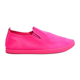 Baskets à enfiler pour femmes fuchsia Lovinia rose