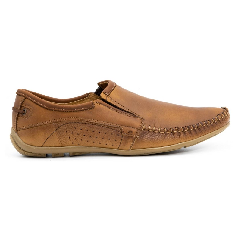Olivier Mocassins cuir homme 4206 marron brun
