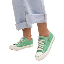 Baskets vertes Big Star NN274240