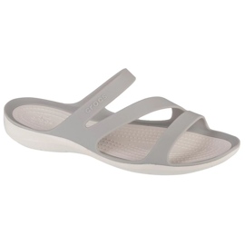 Crocs Swiftwater Sandales W 203998-1FT tongs gris