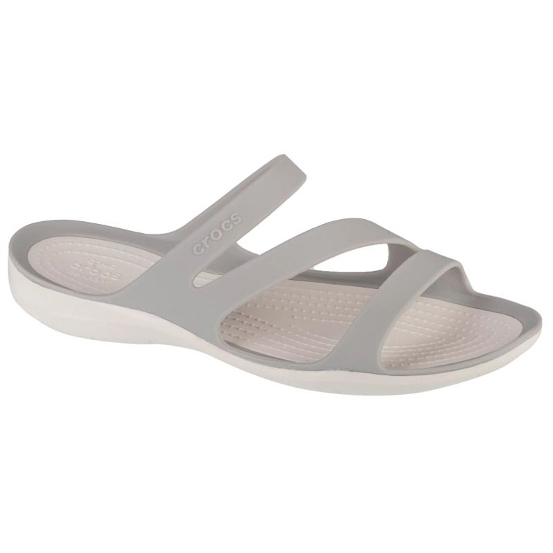 Crocs Swiftwater Sandales W 203998-1FT tongs gris