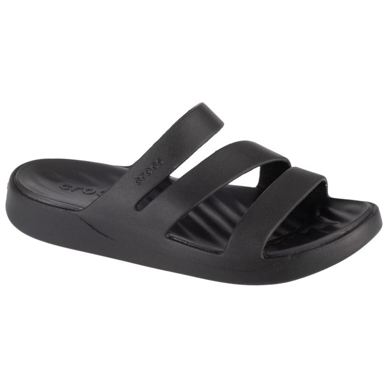 Crocs Getaway Strappy Sandal W 209587-001 tongs le noir Crocs Getaway Strappy Sandal W 209587-001 tongs le noir