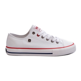 Baskets Big Star pour femmes NN274656 HI-POLY System Blanc