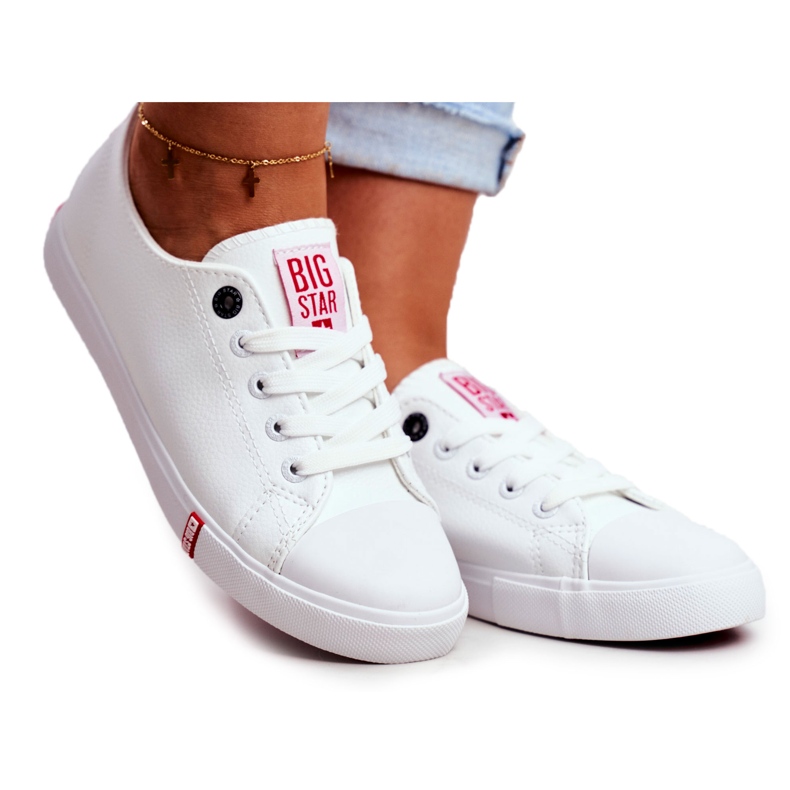 Baskets Femme Big Star Blanc GG274005 blanche Baskets Femme Big Star Blanc GG274005 blanche