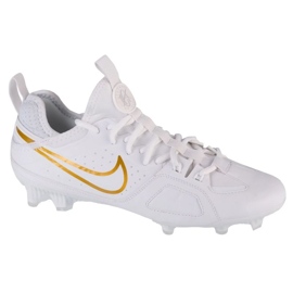 Chaussures de football Nike Huarache 9 Varsity Lax Fg FD0090-100 blanc