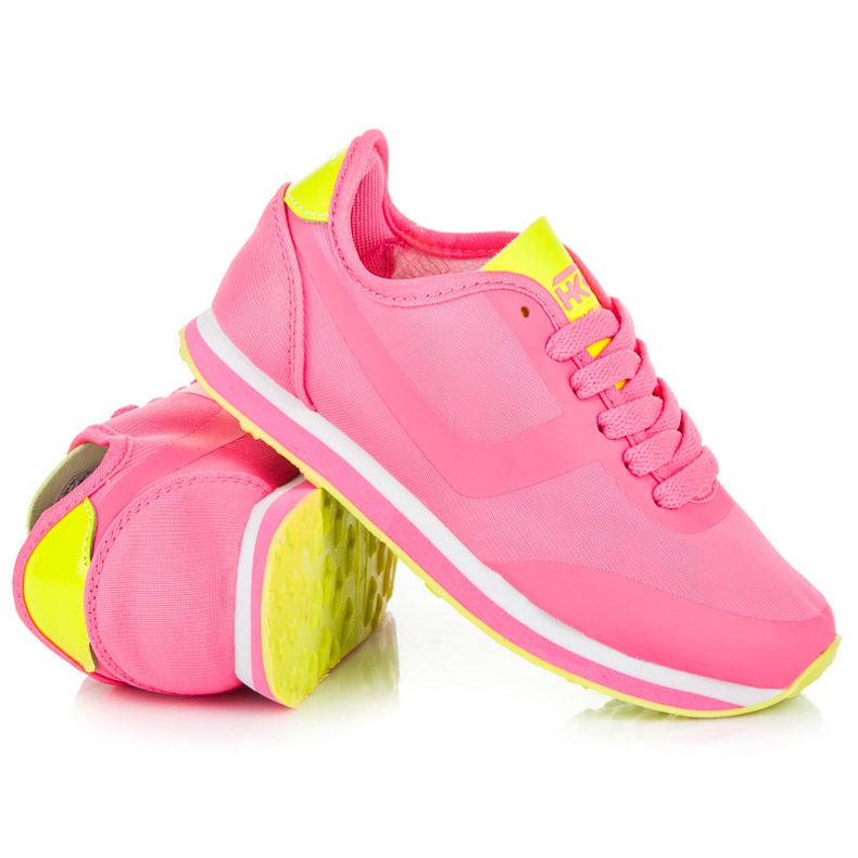 Haker Baskets de printemps rose