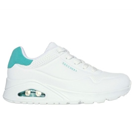 Skechers Pop Back W chaussures 177092 Wmnt blanc