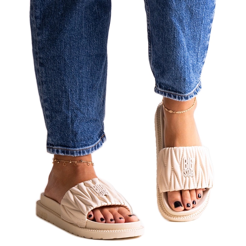 Rabats beiges à volants Big Star NN274A746 Rabats beiges à volants Big Star NN274A746