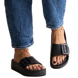 Tongs noires Big Star NN274A662 906 le noir Tongs noires Big Star NN274A662 906 le noir