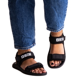 Sandales de sport noires Big Star HH274A024