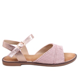 Sandales femme Mollies Champagne doré